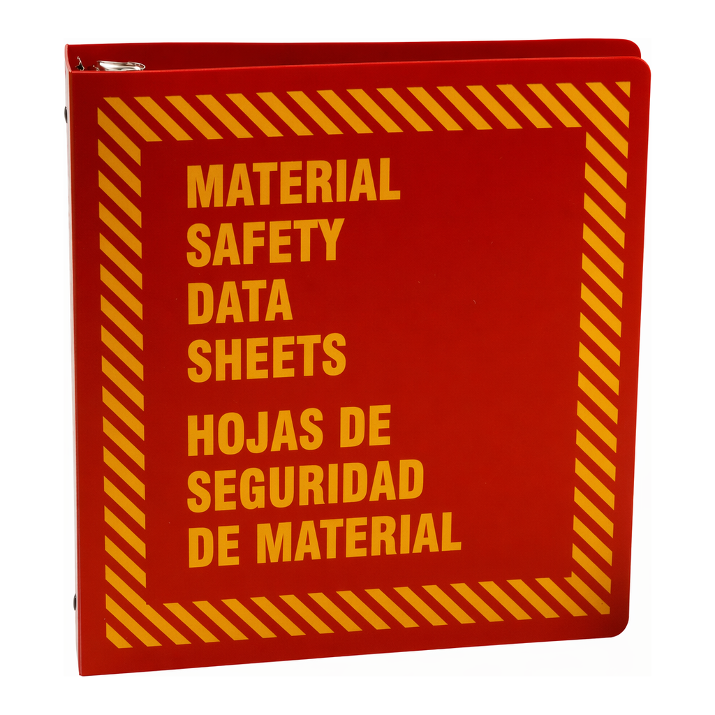 Brady 1.5 Inch Bilingual Binder Red