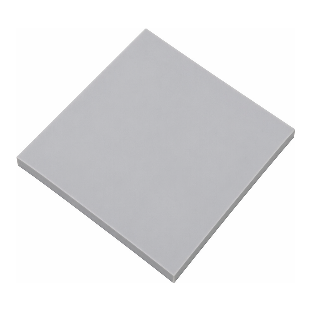 AS ONE Hard PVC Plate, Gray, 경질PVC, 회색