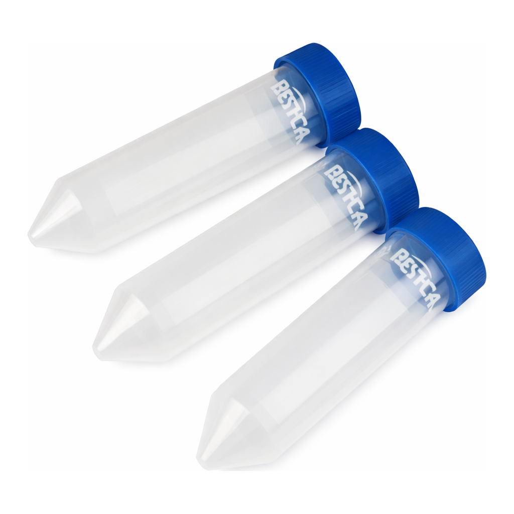 Restek QuEChERS SPE, Q-sep Empty 50ml Centrifuge Tube, Polypropylene w/Blue Cap, 50-pk