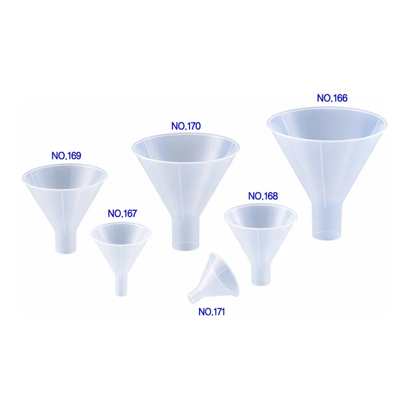 AS ONE Powder Funnel PP, 분말 깔때기(PP제)