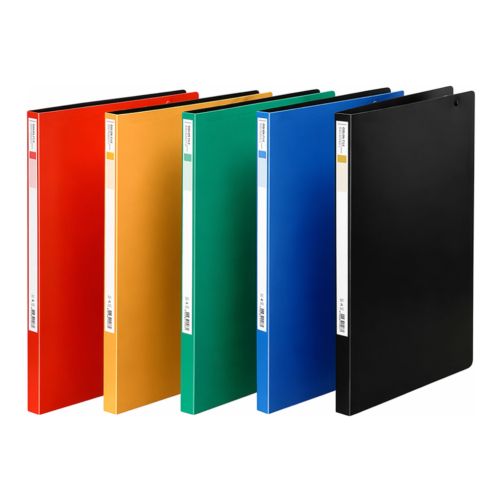 OFFICENEX 문화 PP스프링화일(F403-7/A4/상철/노랑)