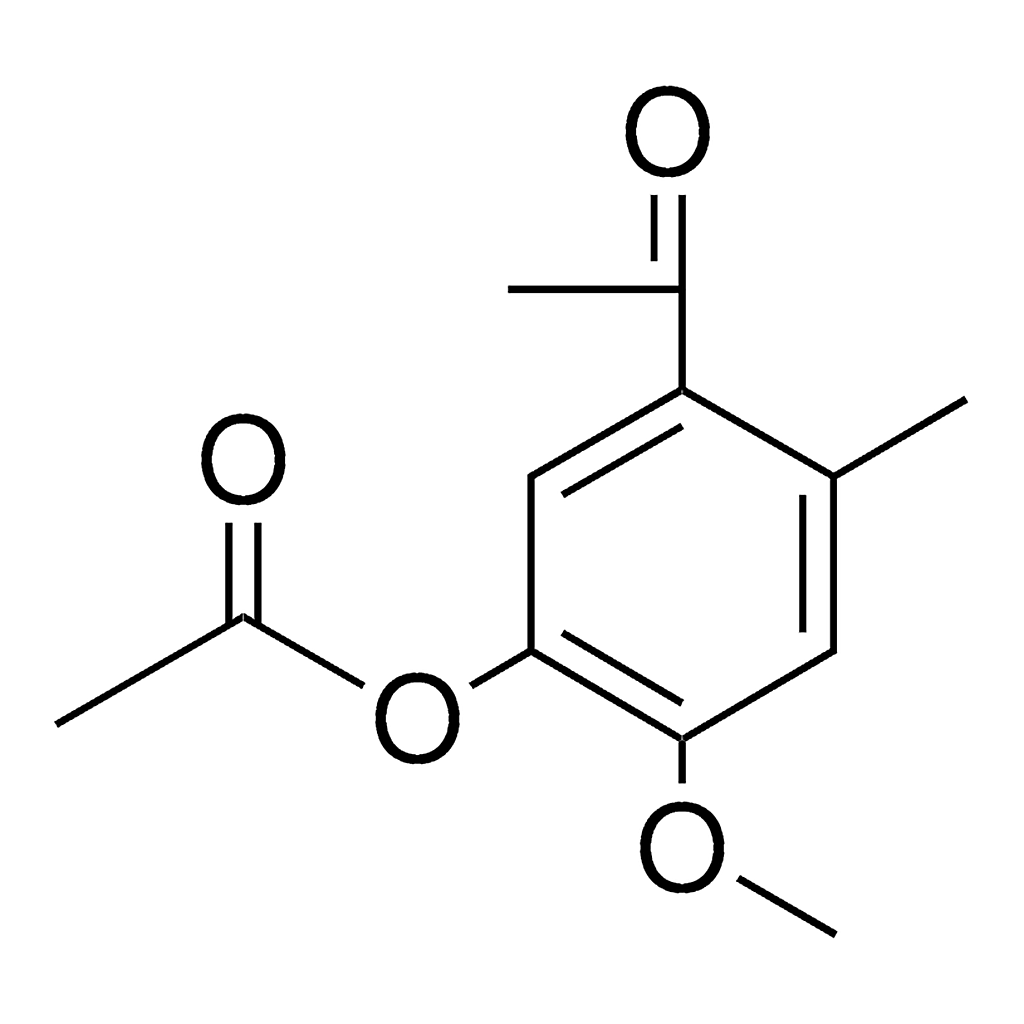 Merck ACETIC ACID 5-ACETYL-2-METHOXY - 5 MG&