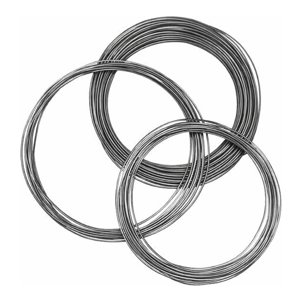 Restek Silcosteel-CR Tubing, 0.055in ID x 1/8in OD Seamless 316L Grade, 0.035in Wall, 100ft Roll