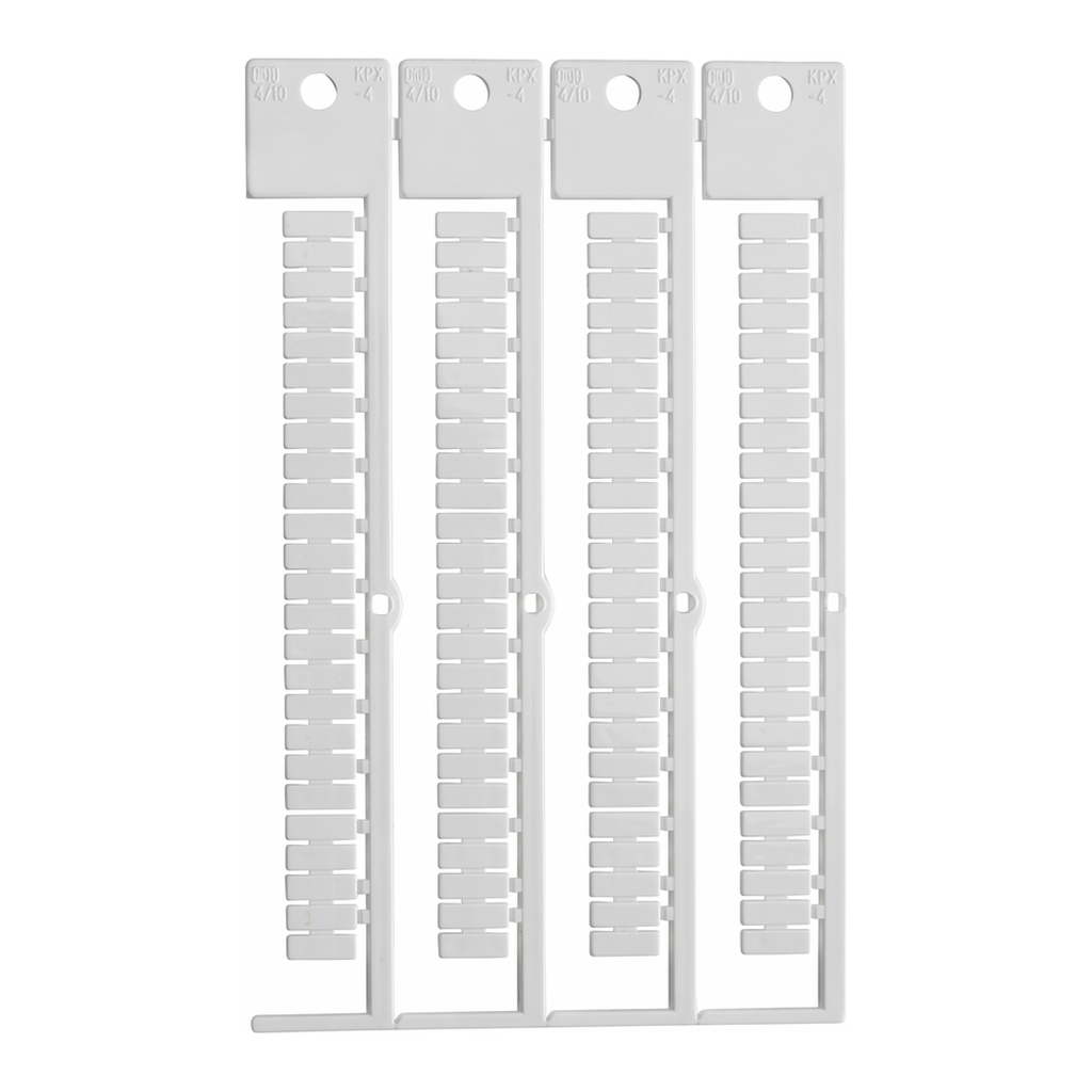 Brady BradyJet J1000 Terminal Block Tags - 4mm x 10mm, 4mm Pitch