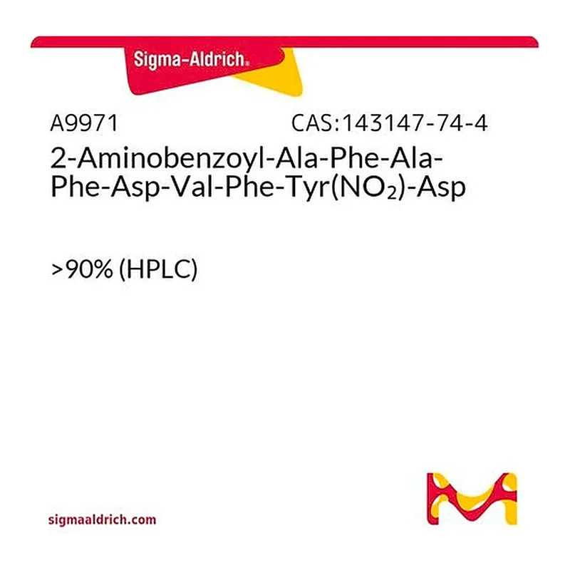 Merck 2-Aminobenzoyl-Ala-Phe-Ala-Phe-Asp-Val-Phe-Tyr(NO2)-Asp