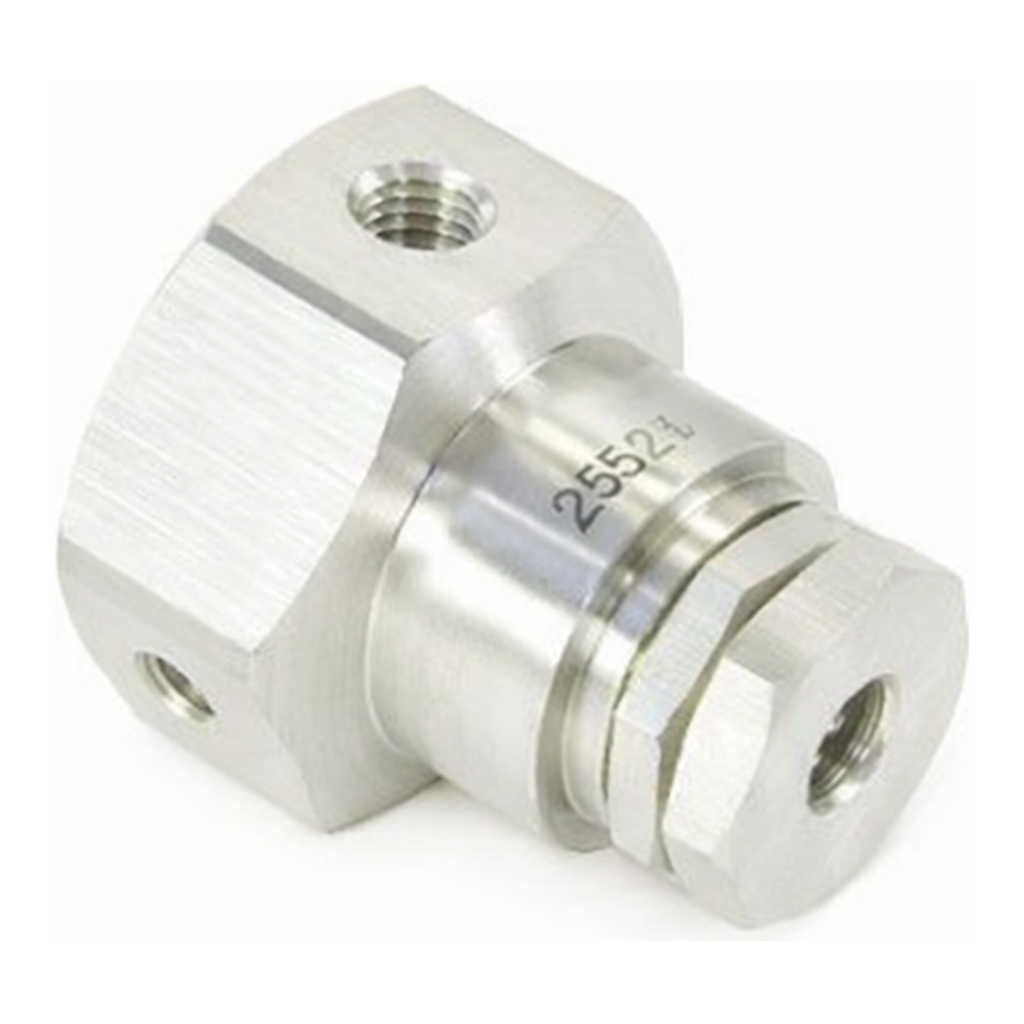 Restek HyperShear Static Mixer, Ternary Tee Mixer Assembly, SS, 25uL
