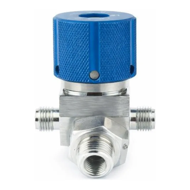 Restek 3 Port RAVEn -Siltek SS, 1/4in Replacement Valve Siltek Treated Stainless Steel Diaphragm