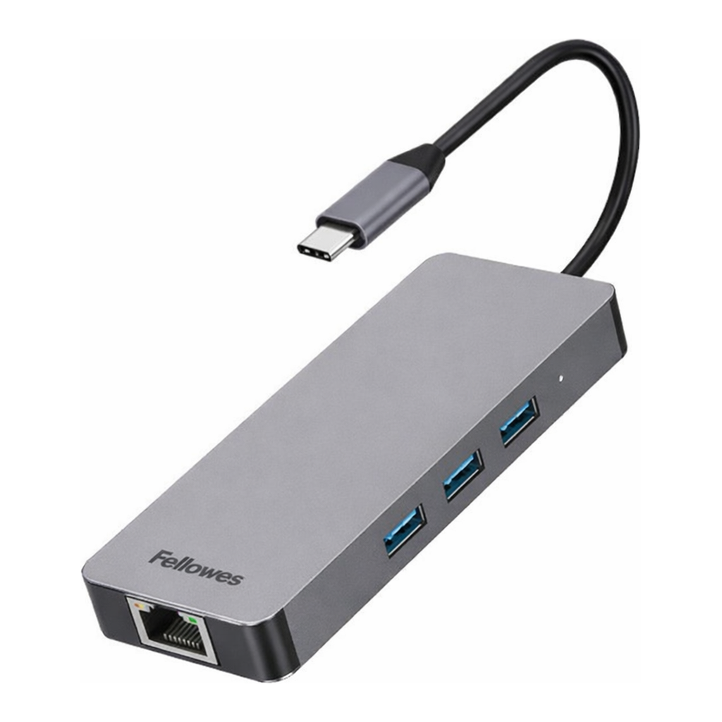 OFFICENEX C타입 6IN1 허브(LAN/펠로우즈)