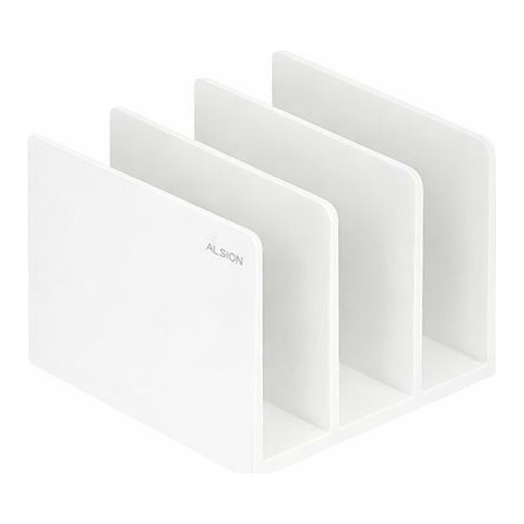 OFFICENEX 누사인 데스크 북홀더 화이트 162×122×162mm