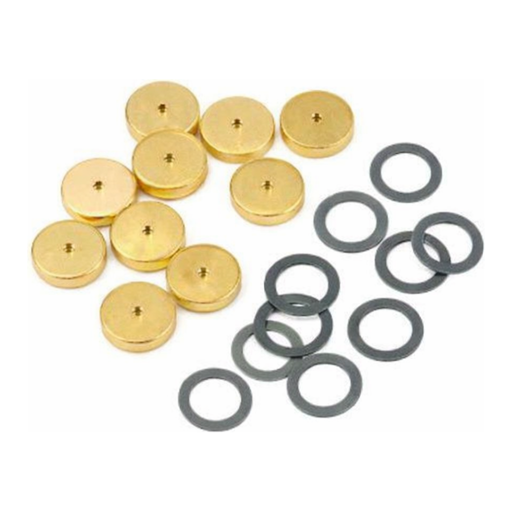 Restek Inlet Seals, 1.2mm Gold Plated, for Thermo 1300 and 1310 GCs, 10-pk