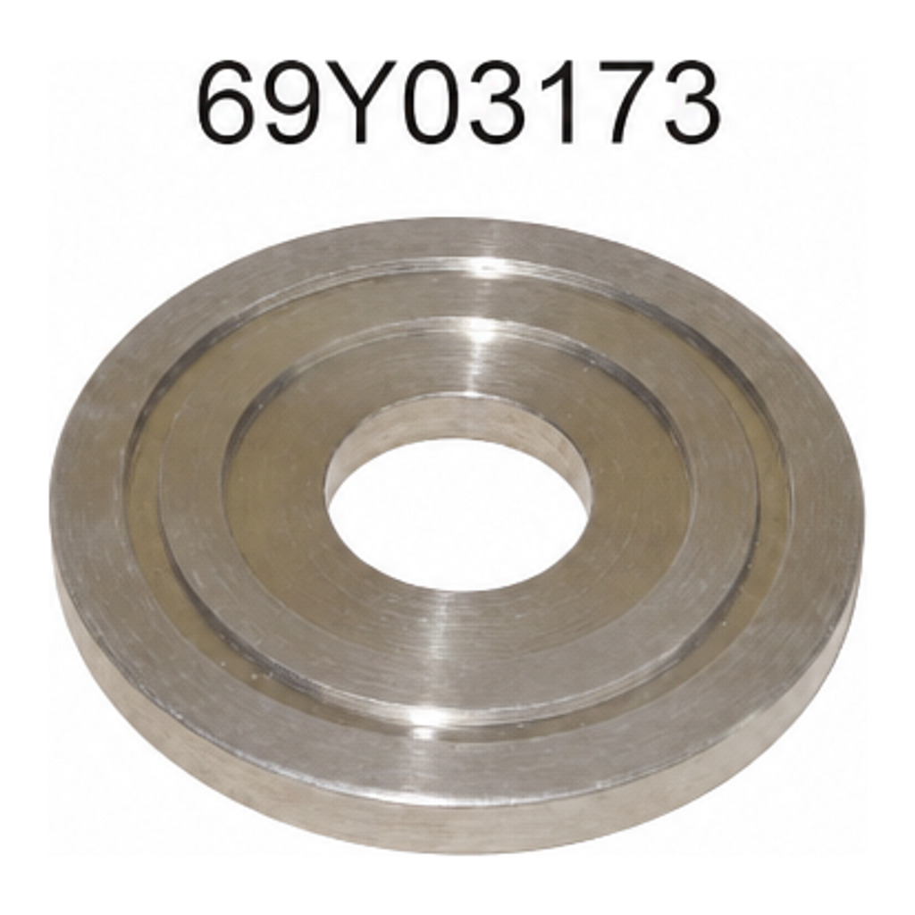 [저울 부품] Compensating weight, with notch, for LP