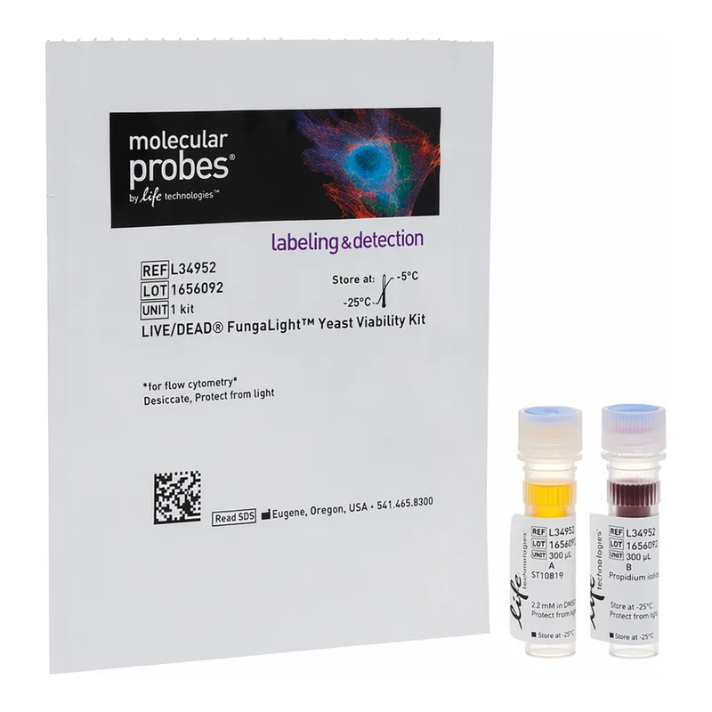 Thermo Fisher Scientific LIVE/DEAD FungaLight Yeast Viability Kit, for flow cytometry
