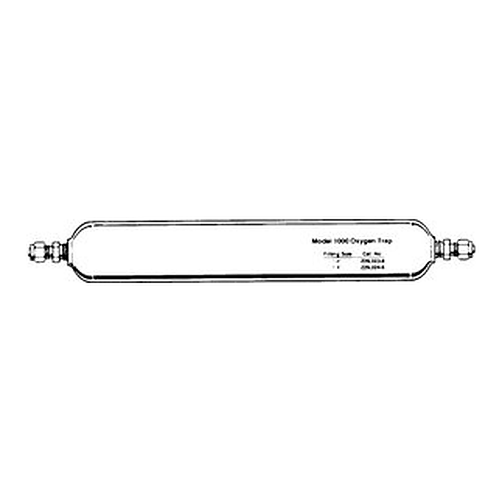 Merck MODEL 1000 OXYGEN TRAP CONNECTIONS SIZE&
