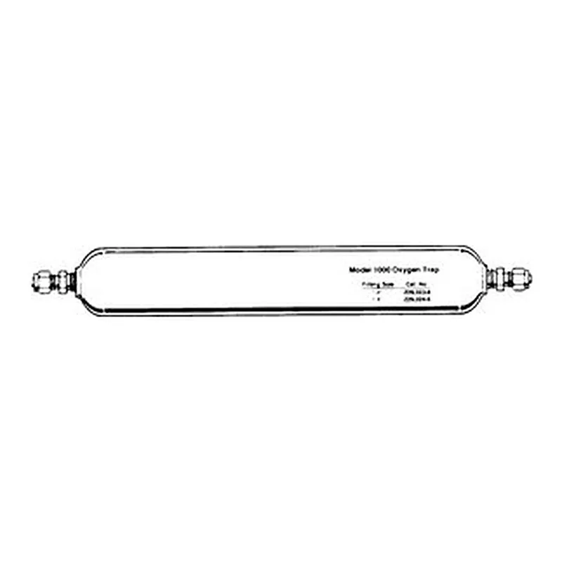 Merck MODEL 1000 OXYGEN TRAP CONNECTIONS SIZE&