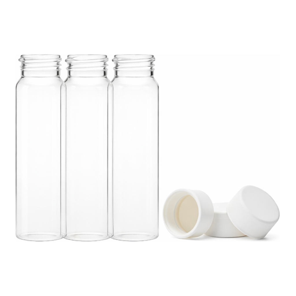 Agilent Strg Vial Kit,40mL,28x95 Clear,24-414Cap