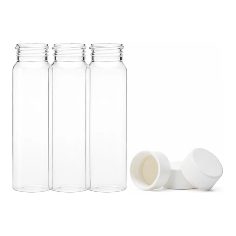 Agilent Strg Vial Kit,40mL,28x95 Clear,24-414Cap
