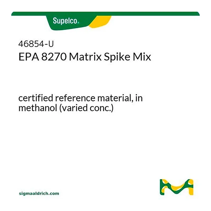 Merck 8270 MATRIX SPIKE MIX, 1X10ML, VARIED,&