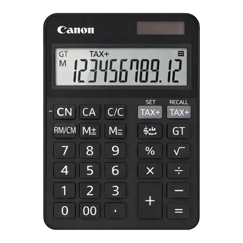 OFFICENEX 캐논 계산기(KS-125T-BK/블랙)