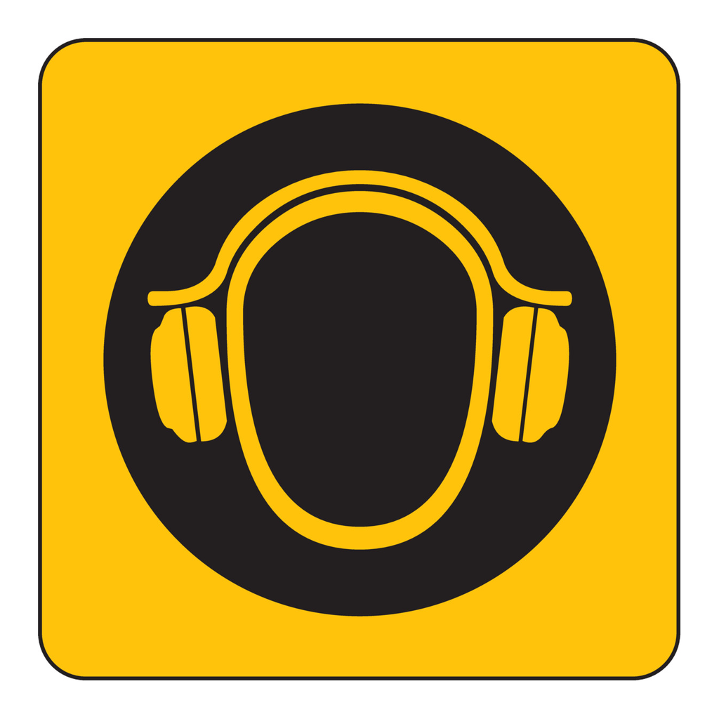 Brady Ear Protection Picto Sign