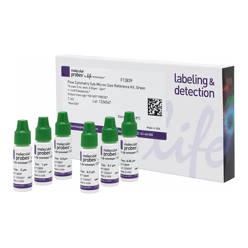 Thermo Fisher Scientific Flow Cytometry Sub-micron Particle Size Reference Kit
