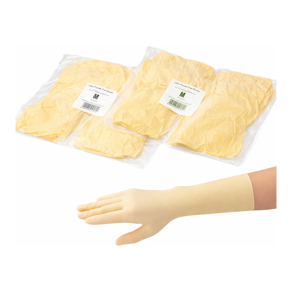 AS ONE CLEANKNOLL Latex Glove (Powder-Free) 305mm, 클린놀 라텍스장갑 (파우더프리) 305mm
