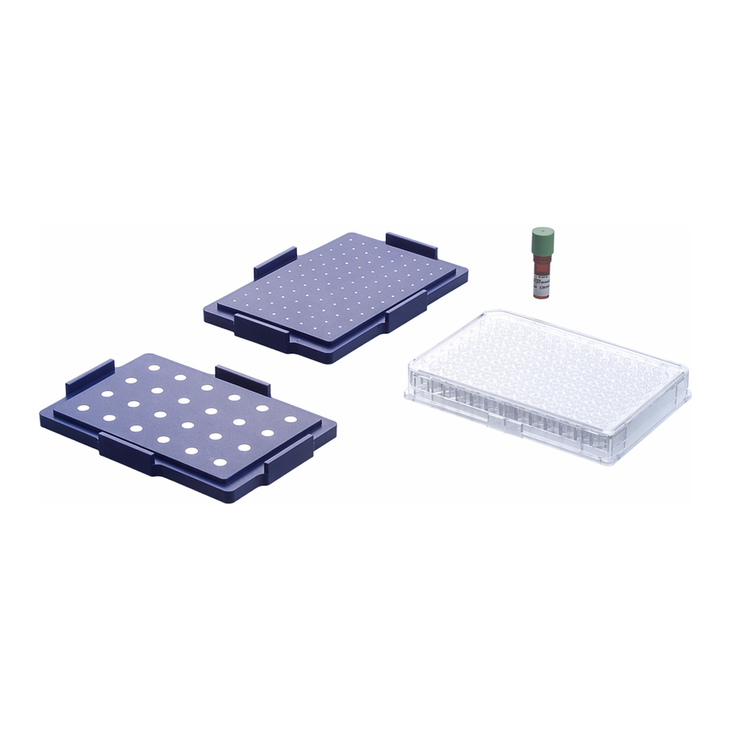 Greiner Bio One 96 WELL BIOPRINTING KIT, CLEAR,NANOSHUTTLE 600 µL, SPHERIOD DRIVE, HOLDING DRIVE, 96 WELL MICROPLATE, CELL-REPELLENT SURFACE