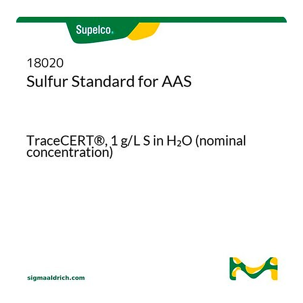 Merck Sulfur Standard for AAS