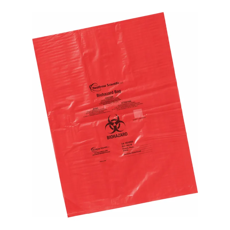 Heathrow Scientific Biohazard Disposal Bags & Holder