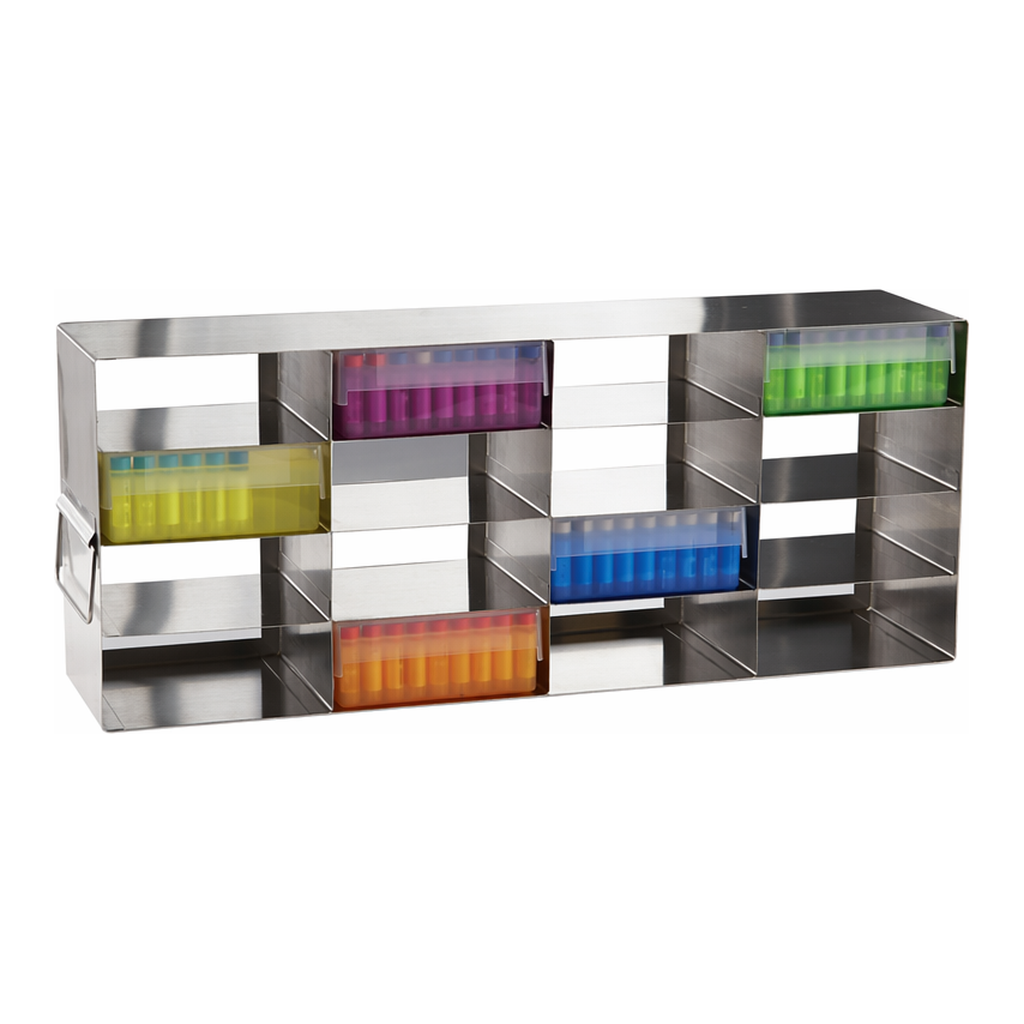 Heathrow Scientific Upright Freezer Racks For 3 Inch (7.6 Cm) Boxes