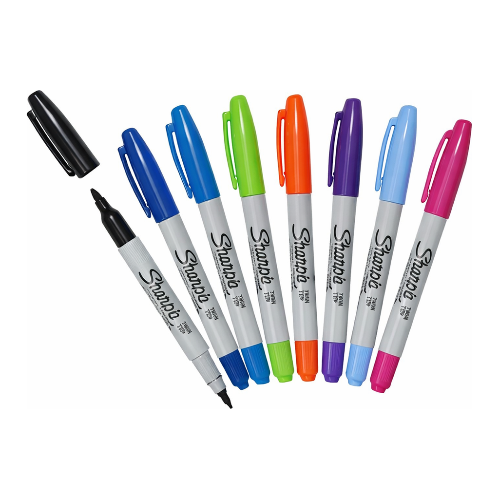 Heathrow Scientific Twin Tip Sharpie Permanent Pens