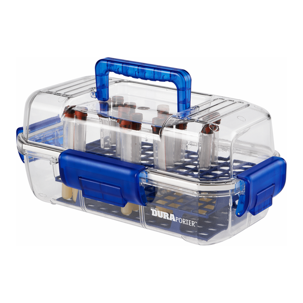 Heathrow Scientific Duraporter Sealed Specimen Or Sample Transport Box  /  Tote