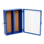 Heathrow Scientific 100 Place Tall Premium Microscope Slide Boxes