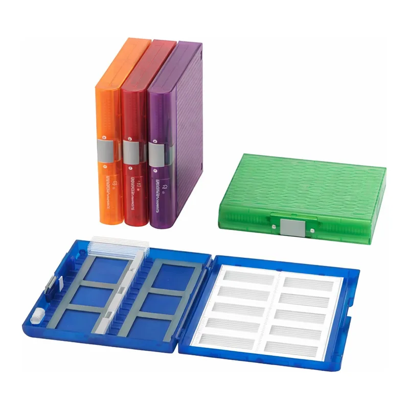 Heathrow Scientific Premium Plus Microscope Slide Box - 100 Place