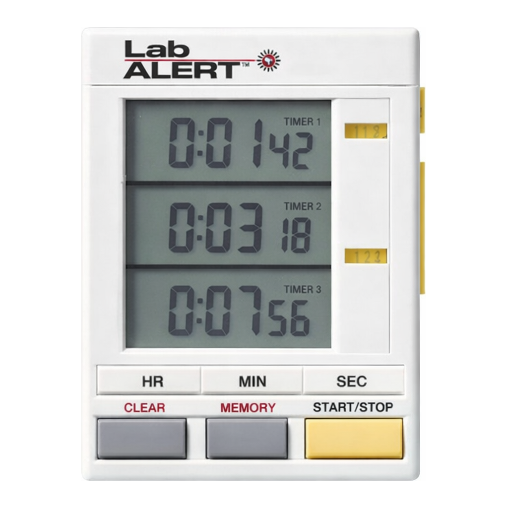 Heathrow Scientific Lab Alert Triple Timer / Clock