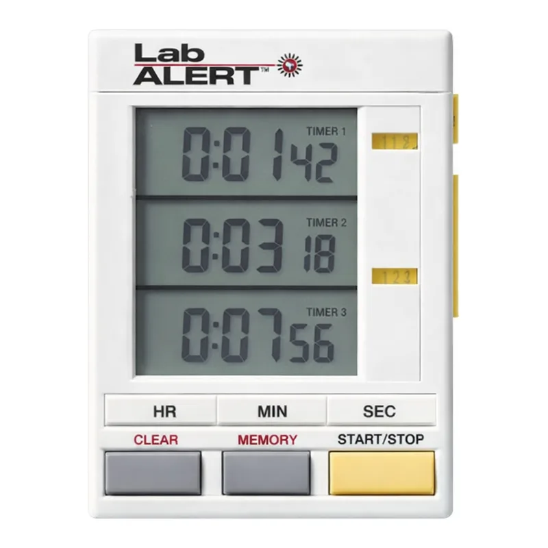 Heathrow Scientific Lab Alert Triple Timer / Clock