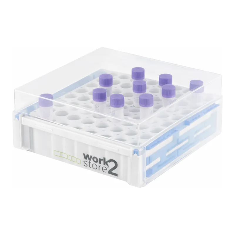 Heathrow Scientific Work 2 Store Expanding Storage Rack / Tube Rack / Tube Storage