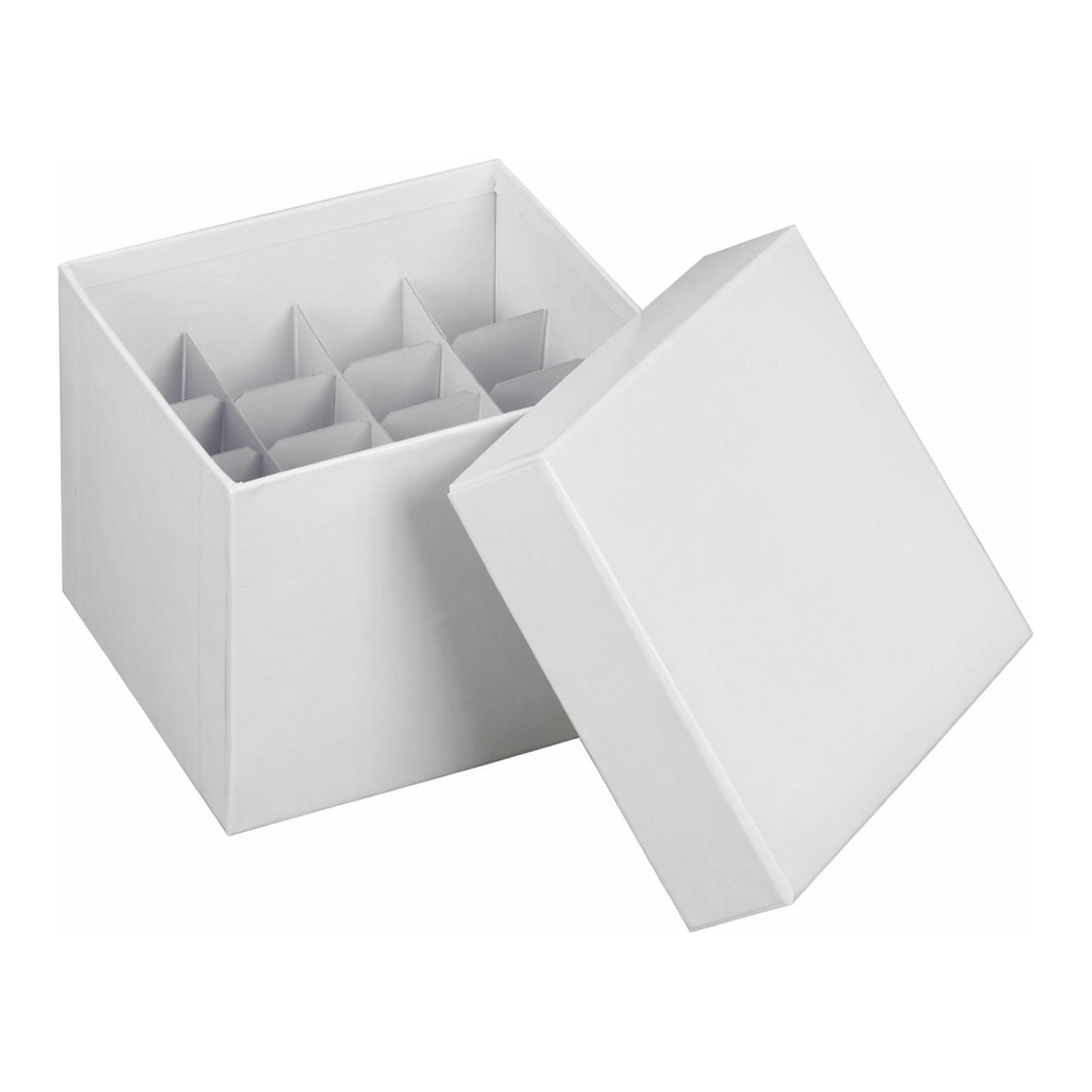 Heathrow Scientific Cardboard Cryogenic Tube Storage Boxes And Partitions