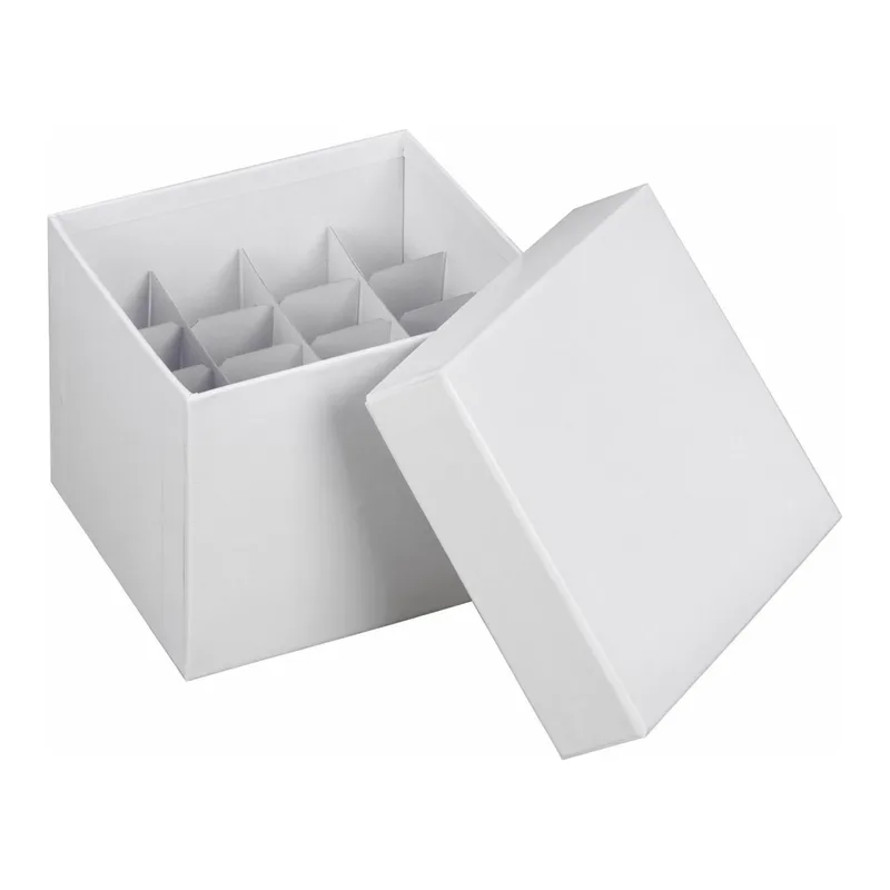 Heathrow Scientific Cardboard Cryogenic Tube Storage Boxes And Partitions