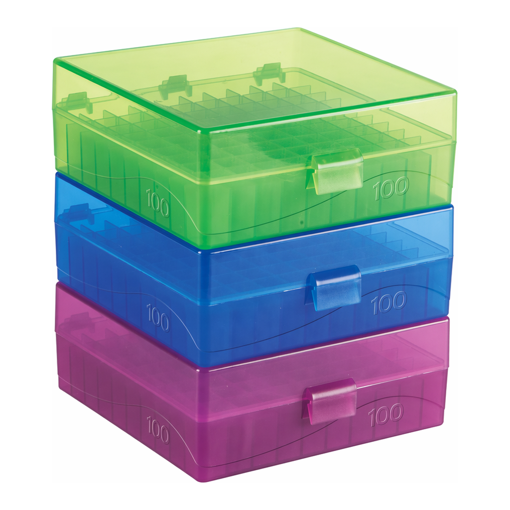 Heathrow Scientific 100-Well Microtube Storage Box