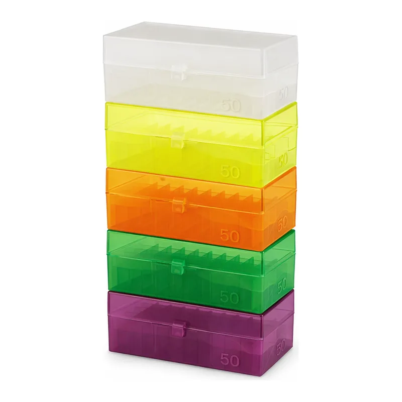 Heathrow Scientific 50 Well Microtube Storage Box