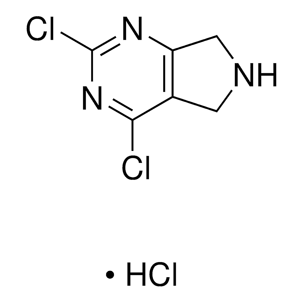 Merck 2,4-Dichloro-6,7-dihydro-5H-pyrrolo[3,4-d]pyrimidine hydrochloride