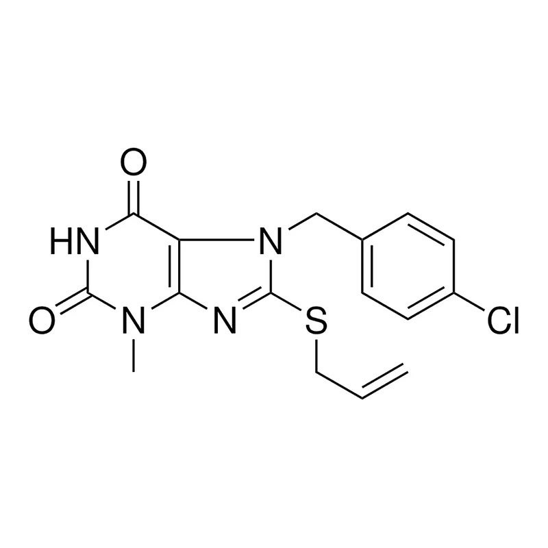 Merck 8-ALLYLSULFANYL-7-(4-CHLORO-BE - 25 MG&