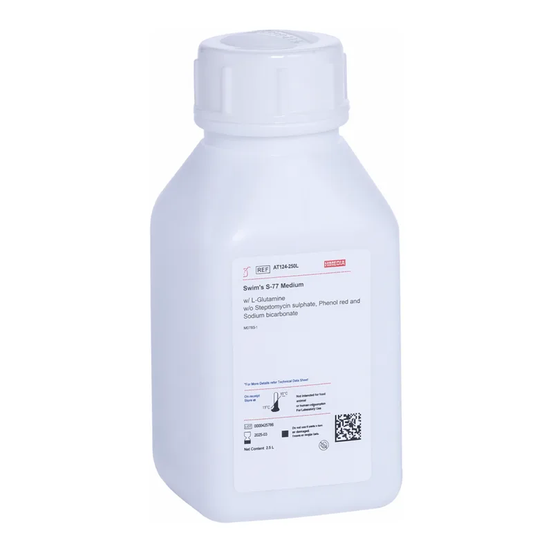 Himedia Swim`s S-77 Medium w/ L-Glutamine w/o Streptomycin sulphate, Phenol red and Sodium bicarbonate