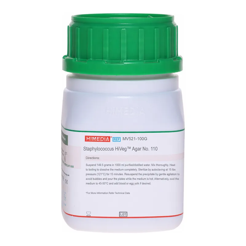 Himedia Gelatin Mannitol Salt HiVeg Agar (Staphylococcus HiVeg Agar No. 110)