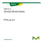 Merck PK3 10MM X 10MM UNION, PTFE