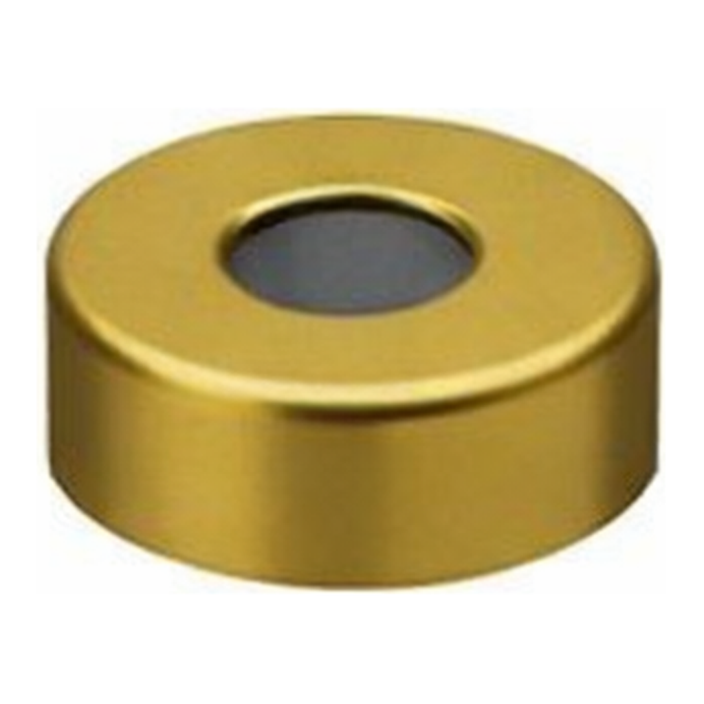 Restek Magnetic Seal w/Septa, 20mm Magnetic Crimp Cap with PTFE/Butyl Septum w/8mm Hole, 100pk