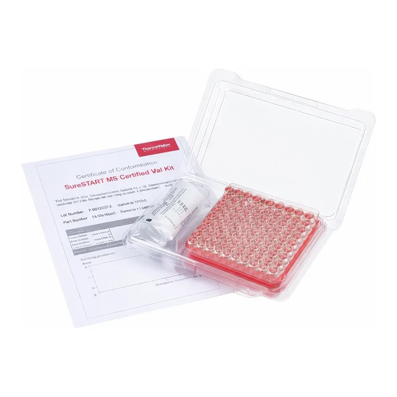 Thermo Fisher Scientific SureSTART MSCERT+ 스크류 바이알 및 캡 키트, 레벨 3 고성능 애플리케이션