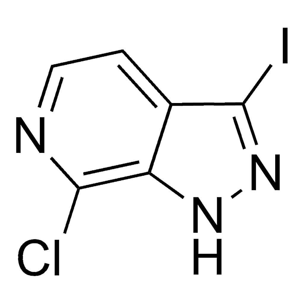 Merck 7-Chloro-3-iodo-1H-pyrazolo[3,4-c]pyridine