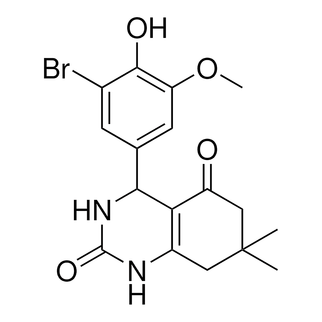 Merck 4-(3-BR-4-HO-5-MEO-PH)-7,7-DI-M - 50MG &