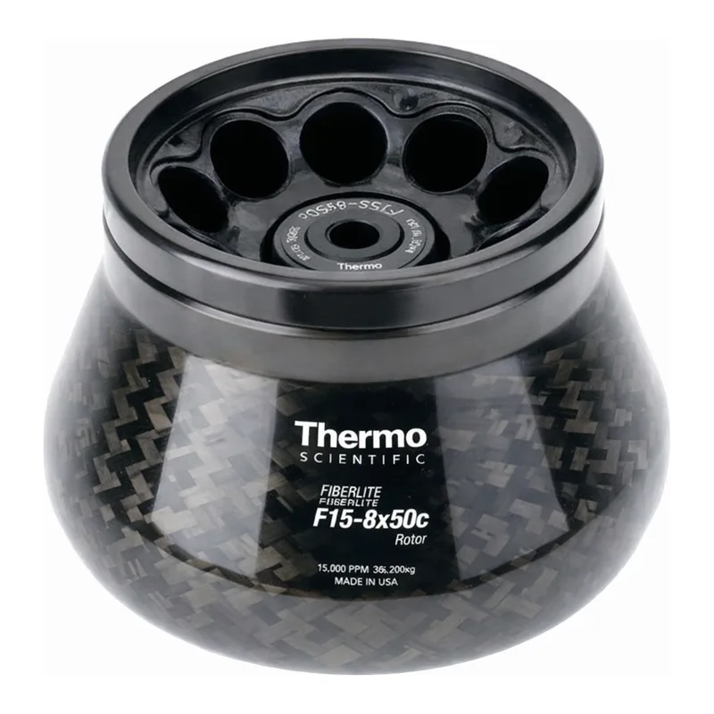 Thermo Fisher Scientific Fiberlite F15-8 x 50cy Fixed Angle Rotor for 1.6 L and 4 L General Purpose X Pro Centrifuges